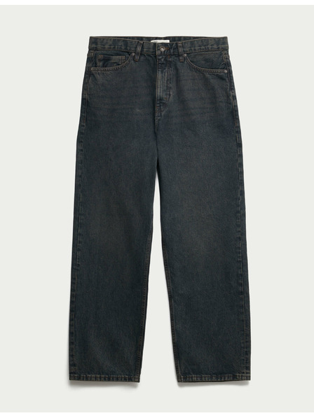 Marks & Spencer Authentic bő, merev farmer, Marks & Spencer kék