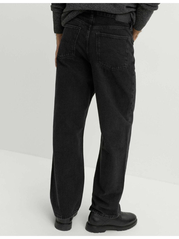 Marks & Spencer Authentic bő, merev farmer, Marks & Spencer fekete