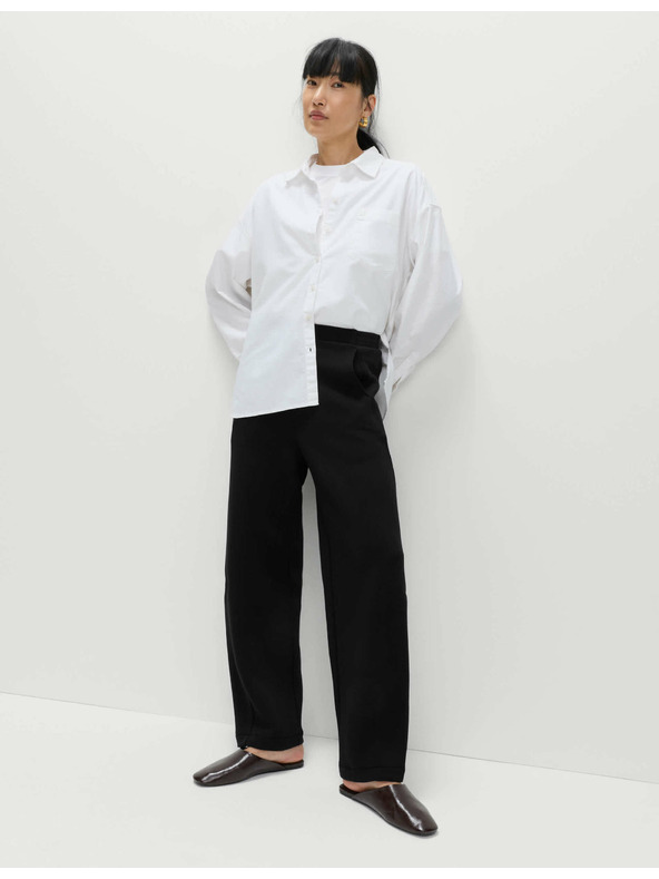 Marks & Spencer Testhez álló melegítőnadrág Marks & Spencer fekete