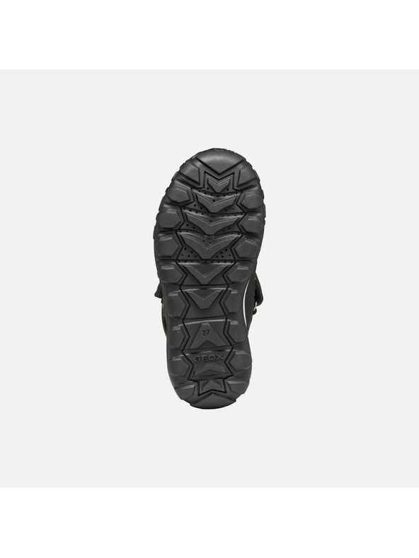 Geox Fekete fiú bokacipő Geox Trekkyup ABX