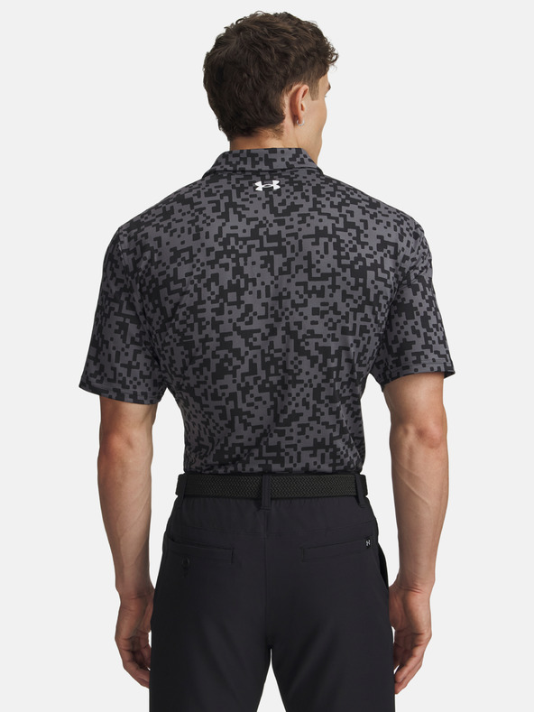 Under Armour Férfi póló Under Armour UA T2G Printed Polo-BLK
