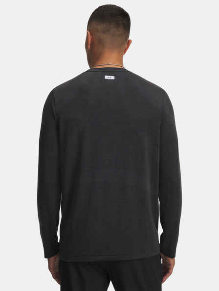 Under Armour Férfi póló Under Armour UA TRAIL RUN Wool LS-BLK