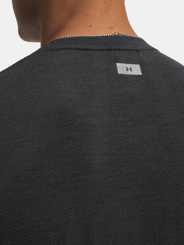 Under Armour Férfi póló Under Armour UA TRAIL RUN Wool LS-BLK