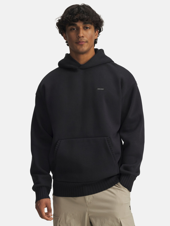 Under Armour Férfi felső Under Armour UA Icon Heavy Rib Hdy-BLK