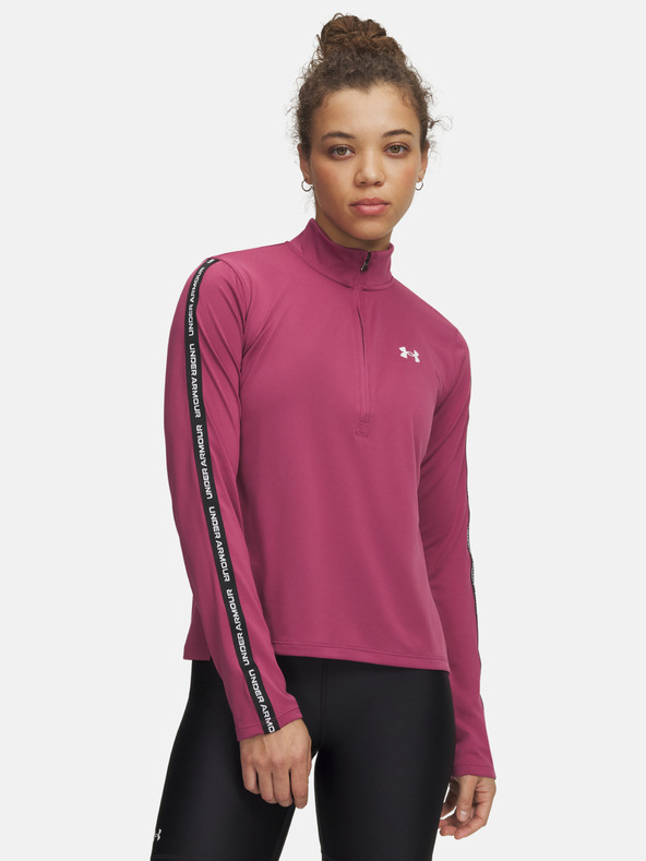 Under Armour Női felső Under Armour UA Tech WM Tape Half Zip-RED