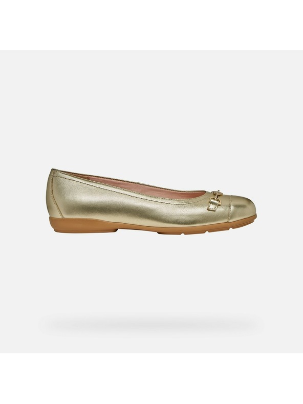 Geox Gold Geox Annytah women's ballet flats