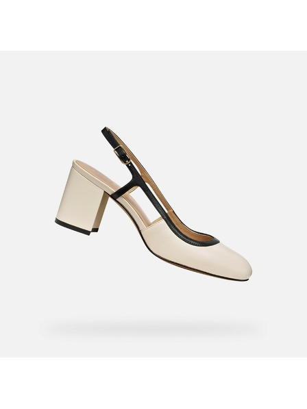 Geox Törtfehér Geox Virnilisa 65 magassarkú női cipő