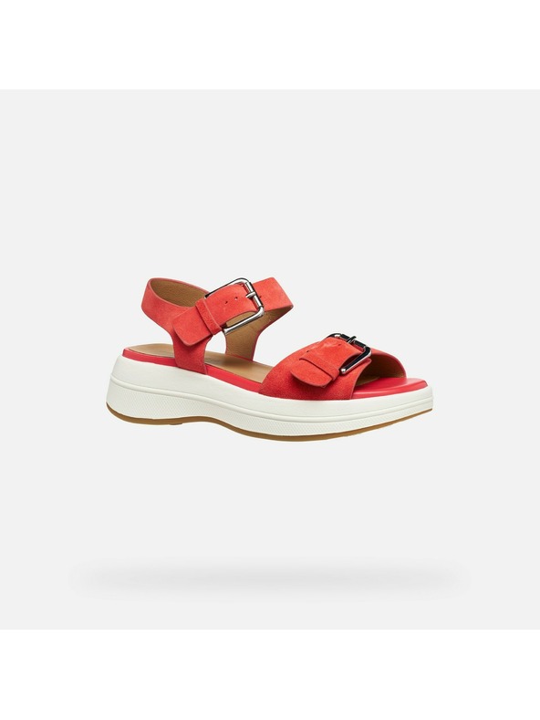 Geox Piros női szandál Geox Spherica Ecub-3 S