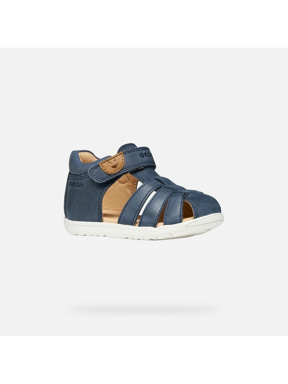 Geox Sötétkék első lépés fiú cipő Geox Sandal Macchia