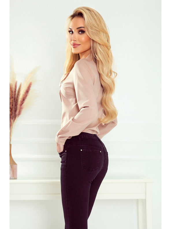 numoco Kötött blúz - bézs szín