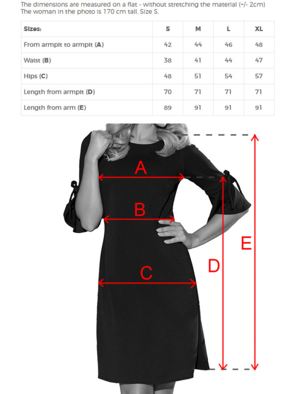 numoco NEVA Trapéz ruha masnival - fekete + virágok