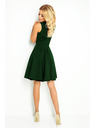 numoco Ruha - szív alakú dekoltázzsal - sötétzöld