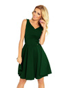 numoco Ruha - szív alakú dekoltázzsal - sötétzöld