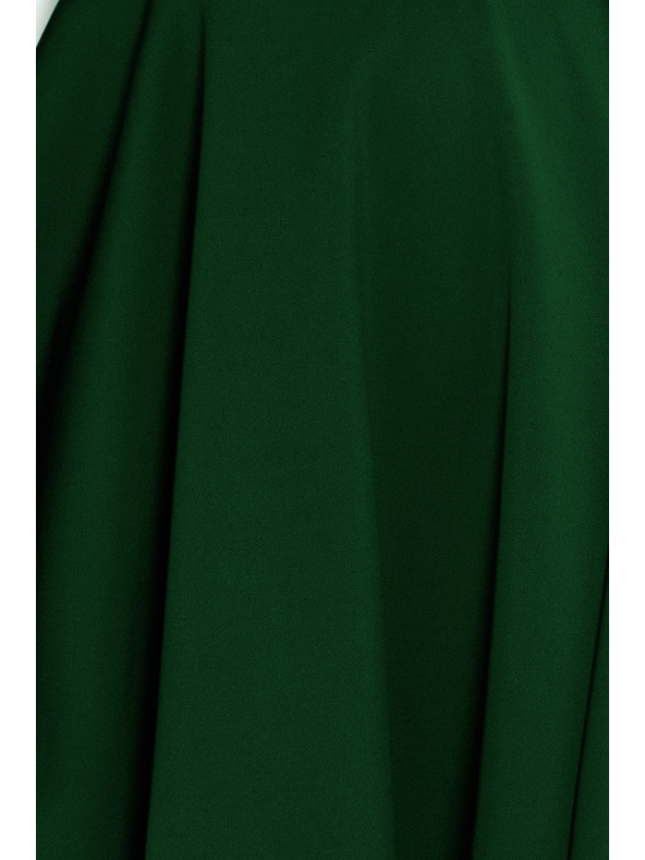 numoco Ruha - szív alakú dekoltázzsal - sötétzöld