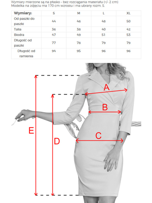 numoco KELLY Elegáns ruha kivágással - ORGONA