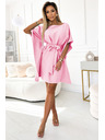 numoco SOFIA Pillangó ruha - pasztell rózsaszín