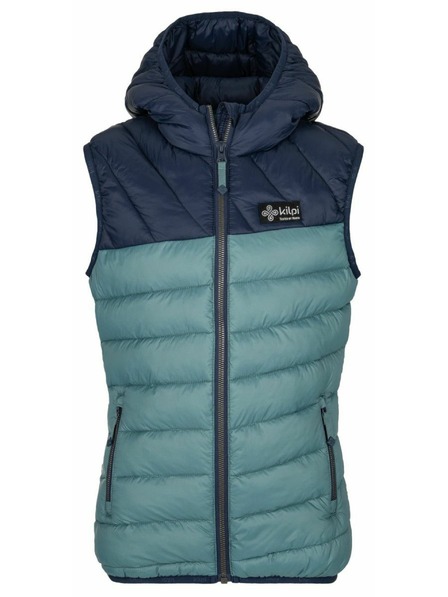 Kilpi Fiú bélelt mellény Kilpi TOMM-JB Sötétzöld