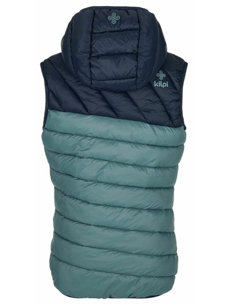 Kilpi Fiú bélelt mellény Kilpi TOMM-JB Sötétzöld