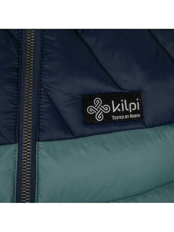 Kilpi Fiú bélelt mellény Kilpi TOMM-JB Sötétzöld