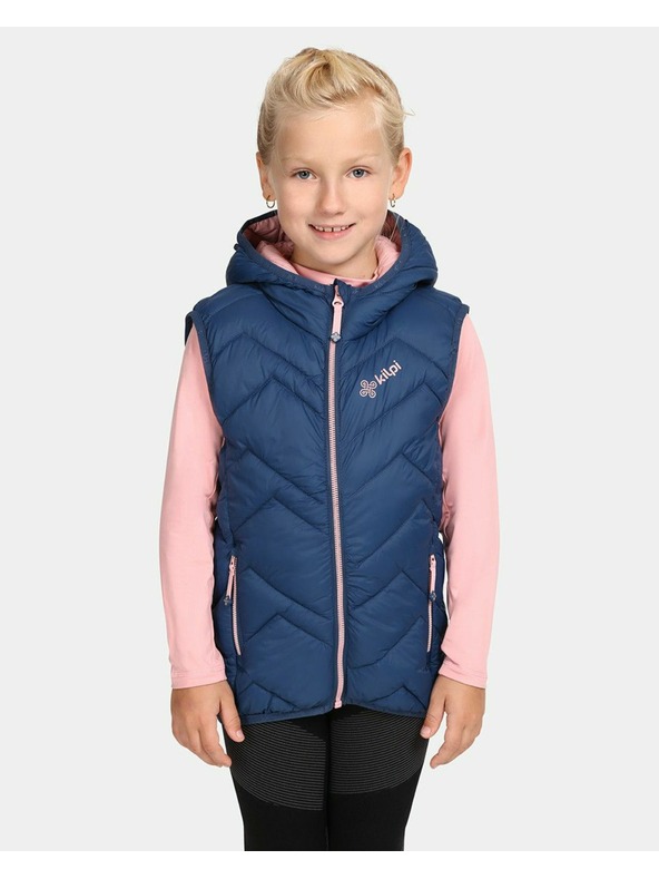 Kilpi Lány bélelt mellény Kilpi TOMM-JG Sötétkék