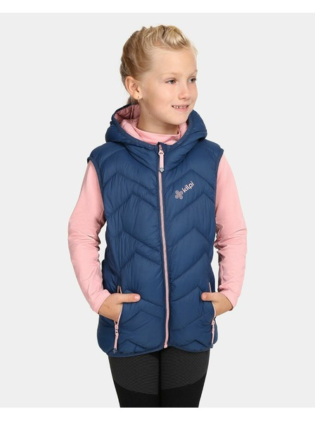Kilpi Lány bélelt mellény Kilpi TOMM-JG Sötétkék