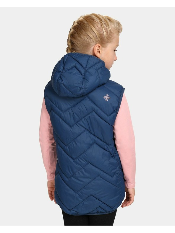 Kilpi Lány bélelt mellény Kilpi TOMM-JG Sötétkék