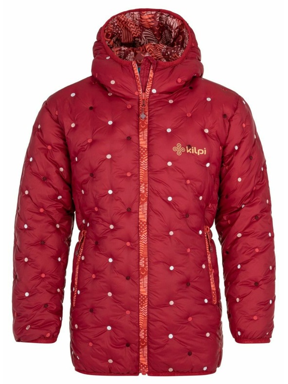 Kilpi Lány téli steppelt kabát Kilpi DAMIA-JG Sötétpiros