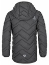 Kilpi Fiú téli steppelt kabát Kilpi REBEKI-JB sötétszürke