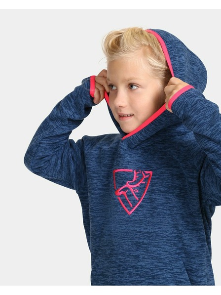 Kilpi Kilpi FLOND-JG lány polár pulóver Sötétkék