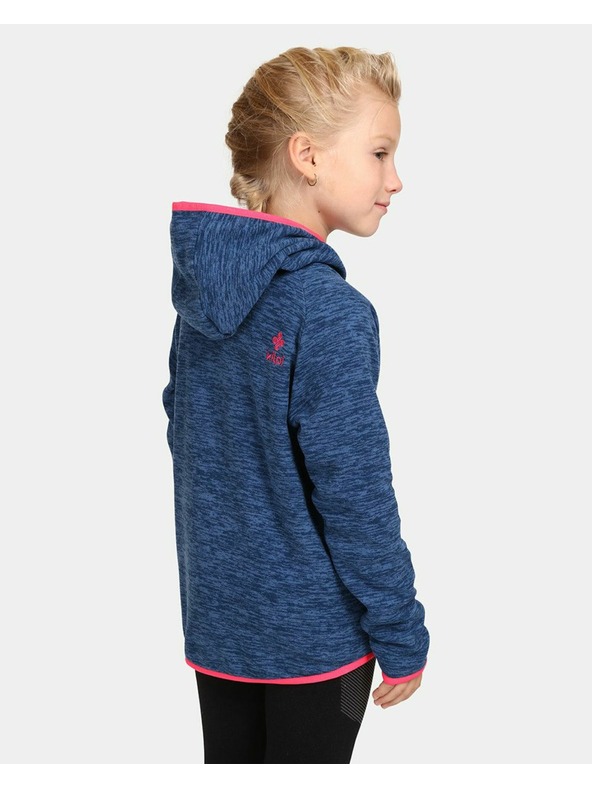 Kilpi Kilpi FLOND-JG lány polár pulóver Sötétkék
