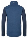 Kilpi Kilpi TOMMS-JB fiú funkcionális kapucni nélküli pulóver Sötétkék