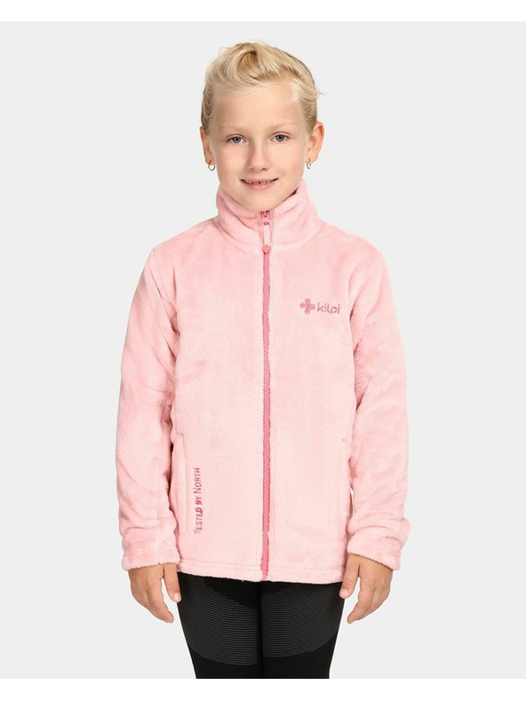 Kilpi Kilpi ERIN-J gyerek polár pulóver Világosrózsaszín
