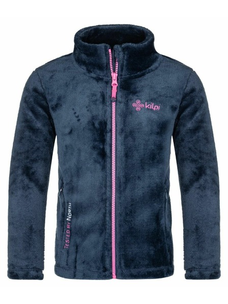 Kilpi Kilpi ERIN-JG lány kapucni nélküli meleg pulóver Sötétkék