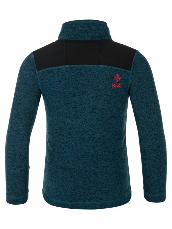 Kilpi Kilpi REGIN-JB fiú teljes cipzáras pulóver Türkiz