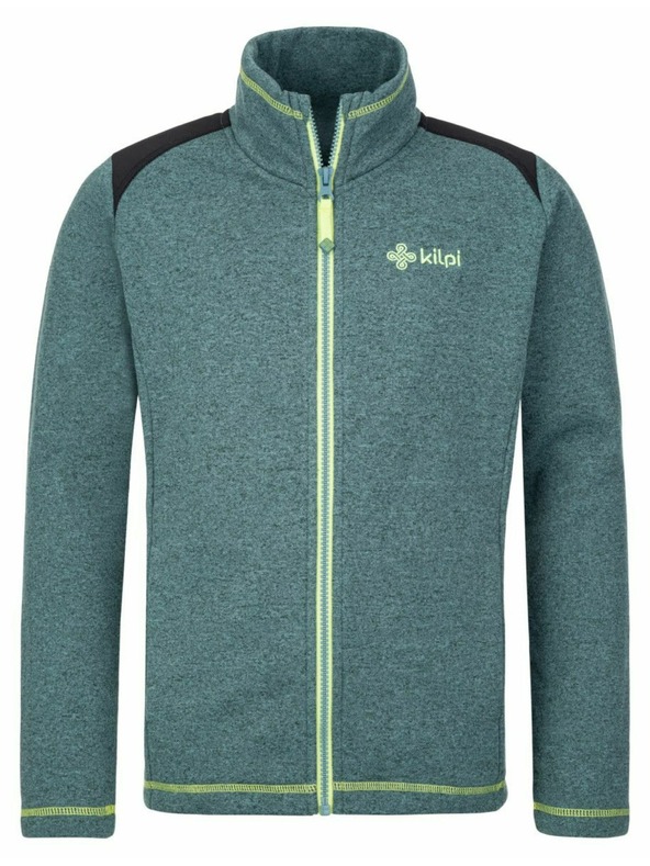 Kilpi Fiú fleece pulóver Kilpi REGIN-JB Sötétzöld