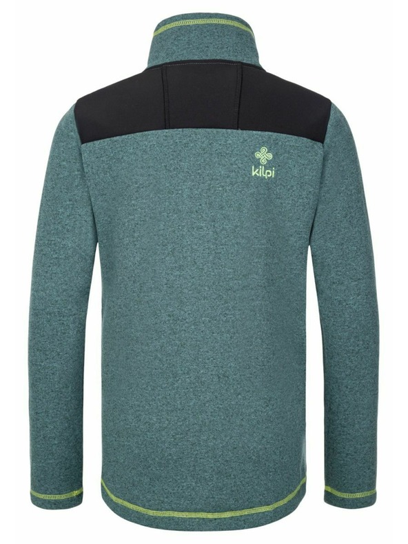 Kilpi Fiú fleece pulóver Kilpi REGIN-JB Sötétzöld