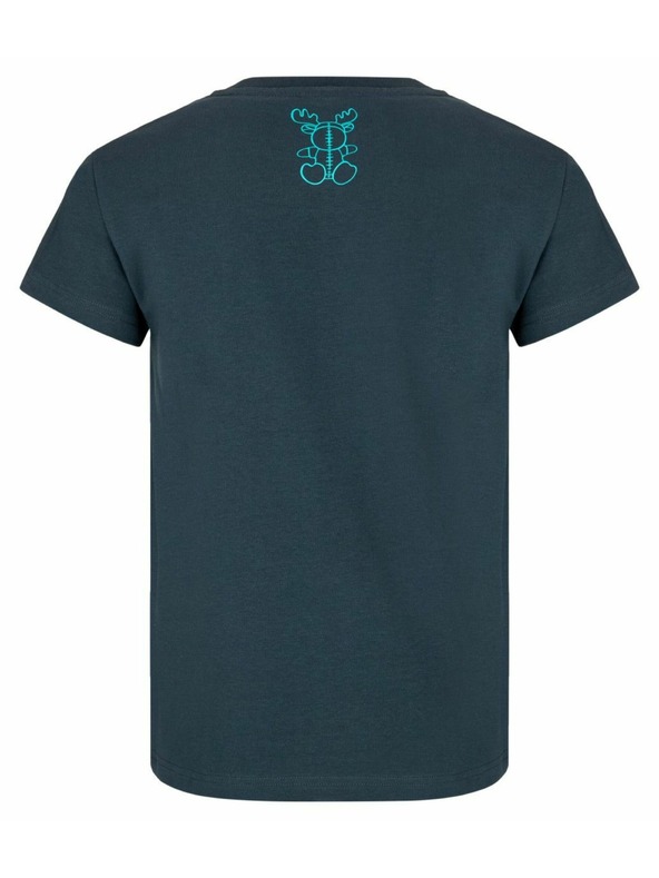 Kilpi Fiú pamut póló Kilpi ALBION-JB Sötétkék