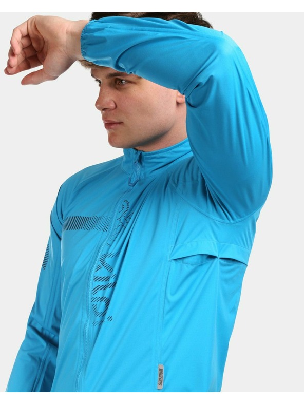 Kilpi Férfi vízálló kerékpáros dzseki Kilpi RAINAR-M Kék