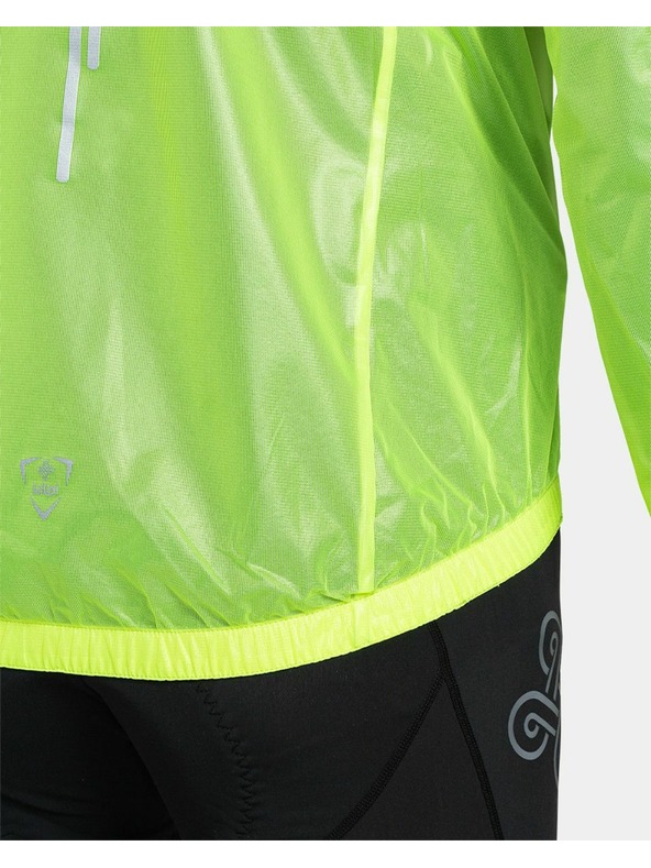 Kilpi Férfi vízálló kerékpáros dzseki Kilpi EMERGENCY-M Sárga