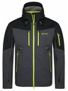 Kilpi Férfi outdoor vízálló dzseki Kilpi HASTAR-M Sötétszürke