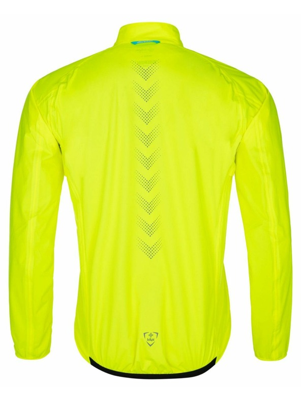 Kilpi Férfi kerékpáros vízálló dzseki Kilpi RAINAR-M Sárga