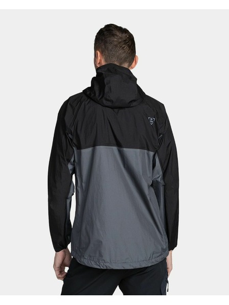 Kilpi Férfi hardshell outdoor kabát Kilpi HURRICANE-M Fekete