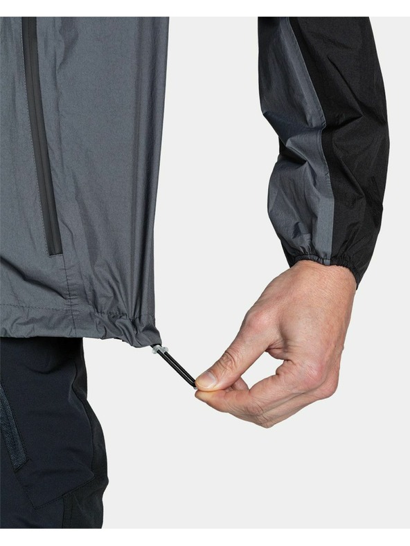 Kilpi Férfi hardshell outdoor kabát Kilpi HURRICANE-M Fekete