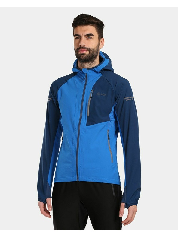 Kilpi Kilpi BALEO-M férfi softshell futó dzseki Kék