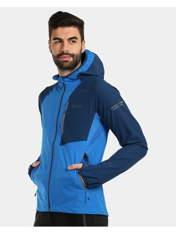 Kilpi Kilpi BALEO-M férfi softshell futó dzseki Kék