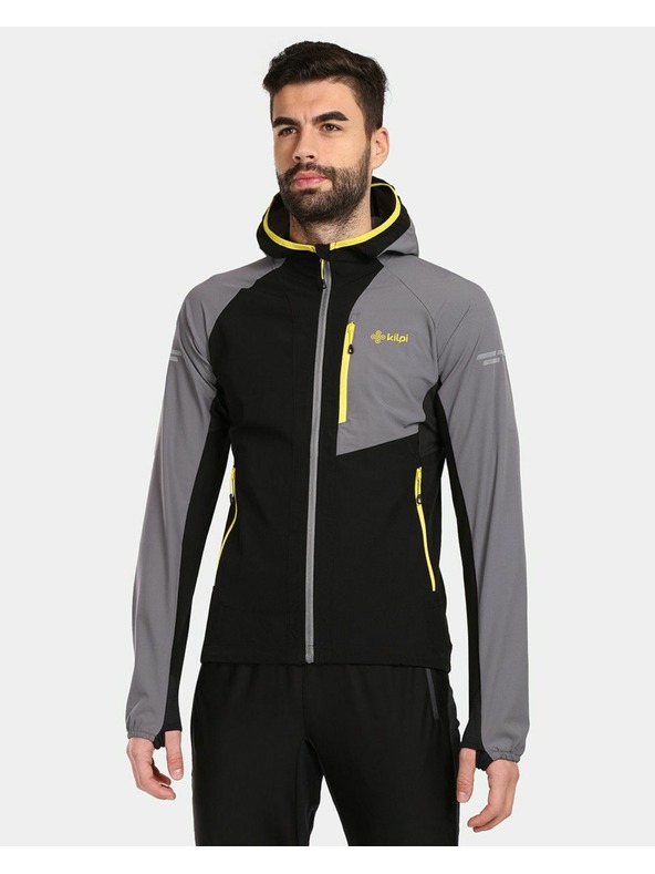 Kilpi Kilpi BALEO-M férfi softshell futó dzseki Szürke