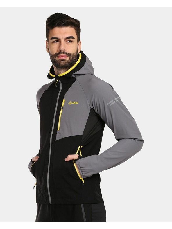Kilpi Kilpi BALEO-M férfi softshell futó dzseki Szürke
