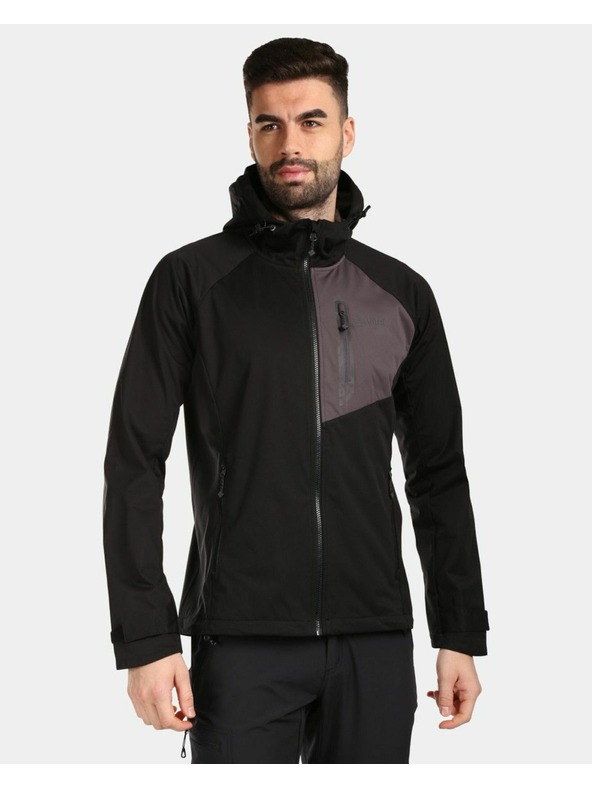 Kilpi Férfi softshell dzseki Kilpi BELTRA-M Fekete