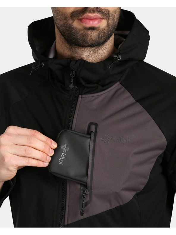Kilpi Férfi softshell dzseki Kilpi BELTRA-M Fekete
