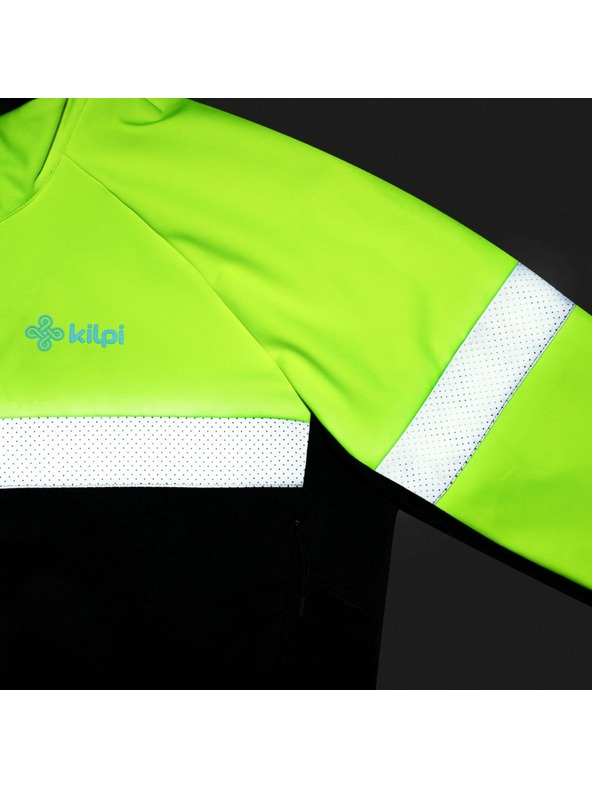 Kilpi Kilpi NERETO-M férfi softshell kerékpáros dzseki Fekete